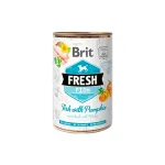 Brit Fresh Lata Pescado y Calabaza 400g