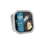 Three Cats SP Castrados Bolas de Pelo Pescado Blanco 90g