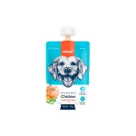 Wanpy Dog Pollo, Zanahoria y Guisantes 90g