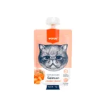 Wanpy Cat Salmón, Pollo y Zanahoria 90g