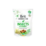 Brit Crunchy Snack Adult Insects con Conejo 200g