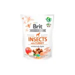 Brit Crunchy Snack Adult Insects con Pavo 200g