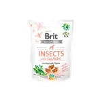Brit Crunchy Snack Adult Insects con Salmón 200g