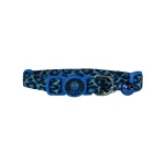 DOCO Collar Dcat002 Leopardo Azul