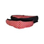 Cama Clásica King Roja con Puntos Blancos