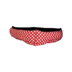 Cama Clásica King Roja con Puntos Blancos - Imagen 3