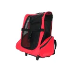 Maxpet Mochila Transportadora con Ruedas BC14 Roja