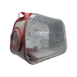 Mundo Mascotas Bolso Transportador Transparente Grande
