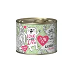 Love is Where a Cat is Lata Puré de Pavo 200g