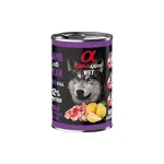 Alpha Spirit Lata Cordero con Pera 400g
