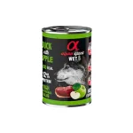Alpha Spirit Lata Pato con Manzana 400g