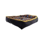 Cama Clásica X-Large Negra con Huesitos, Patitas y Casita de Colores - Imagen 3