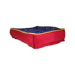 Cama Clásica X-Large Roja y Azul con Patitas, Platos, Casa y Huesitos de Colores - Imagen 3
