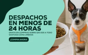 Tienda de mascotas con despacho gratis en Santiago, San Miguel