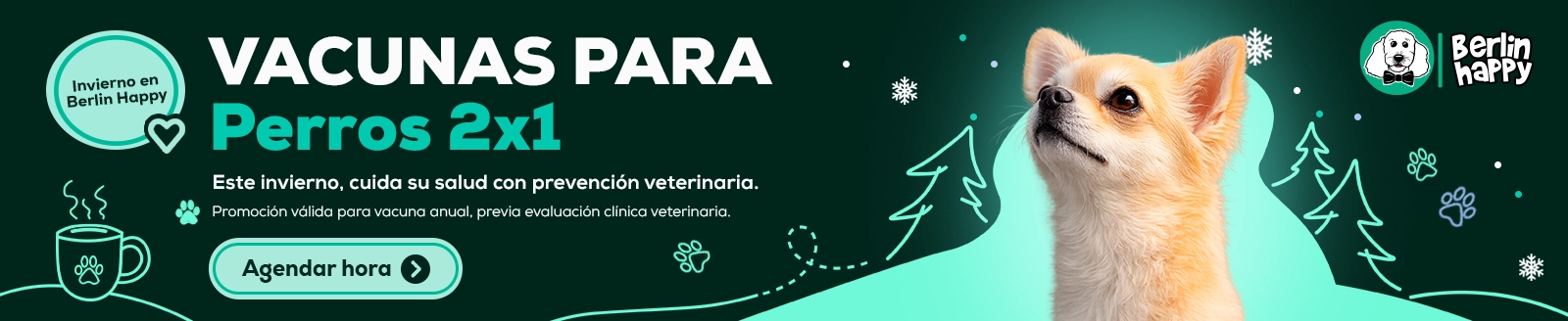Vacunas para perros. Promoción 2x1, ahorra!