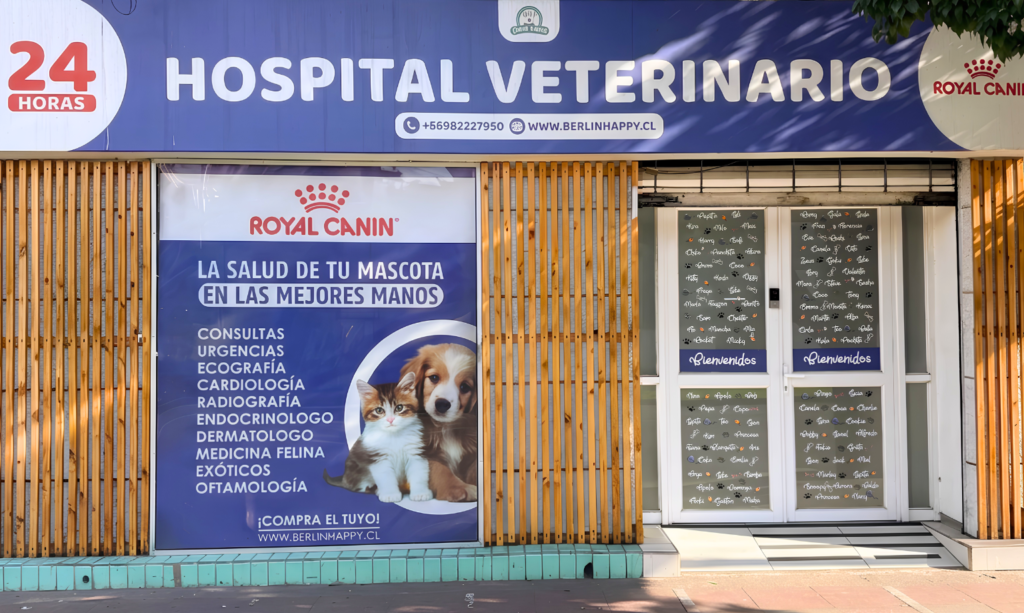 Hospital Clínico Veterinario Berlín Happy, San Miguel, Santiago