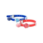 Mimi Mascota Collar Silicona Pescados