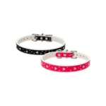 Mundo Mascotas Collar Corazones y Brillos